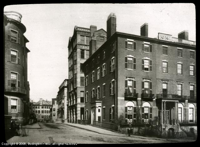 Corner Beacon and Park St. Looking East on Beacon